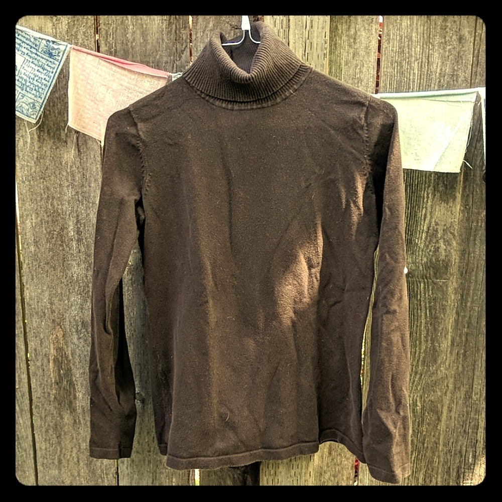 Cotton turtleneck sweater